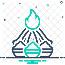 Lagerfeuer  Symbol