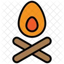 Lagerfeuer  Symbol