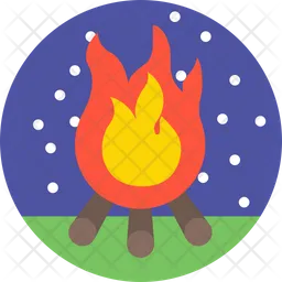 Lagerfeuer  Symbol