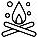 Lagerfeuer  Symbol