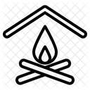 Lagerfeuer  Symbol