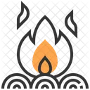 Lagerfeuer  Symbol