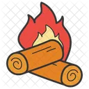 Lagerfeuer Lagerfeuer Verbrennung Icon