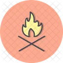 Lagerfeuer  Symbol