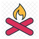 Lagerfeuer Lagerfeuer Feuer Icon