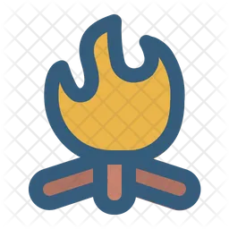 Lagerfeuer  Symbol