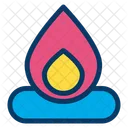 Lagerfeuer  Symbol