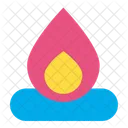 Lagerfeuer  Symbol