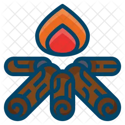 Lagerfeuer  Symbol