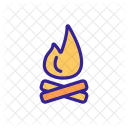 Lagerfeuer  Symbol