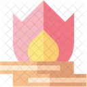 Lagerfeuer  Symbol