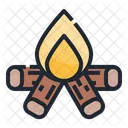 Lagerfeuer  Symbol