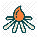 Lagerfeuer  Symbol