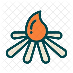 Lagerfeuer  Symbol