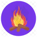 Lagerfeuer Lagerfeuer Verbrennung Icon