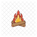 Lagerfeuer  Symbol