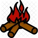 Lagerfeuer Feuer Flamme Symbol