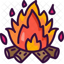 Lagerfeuer  Symbol