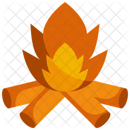 Lagerfeuer  Symbol