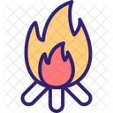 Lagerfeuer  Symbol