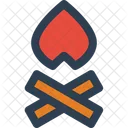 Lagerfeuer  Symbol