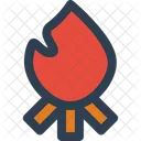 Lagerfeuer  Symbol