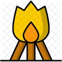 Lagerfeuer  Symbol