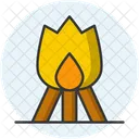 Lagerfeuer  Symbol