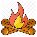 Lagerfeuer  Symbol