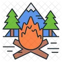 Lagerfeuer  Symbol