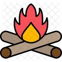 Lagerfeuer  Symbol