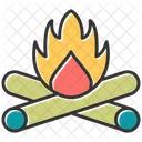 Lagerfeuer  Symbol