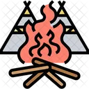 Lagerfeuer  Symbol