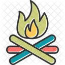 Lagerfeuer  Symbol