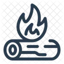 Lagerfeuer Feuer Warme Symbol