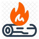 Lagerfeuer Feuer Warme Symbol