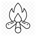 Lagerfeuer  Symbol