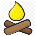 Lagerfeuer  Symbol