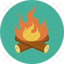 Lagerfeuer Nacht Dunkelheit Icon