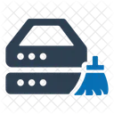 Sauber Server Speicher Symbol