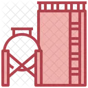 Lagertank Flussigkeit Wassertank Icon