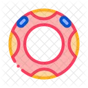 Wasser Gummi Ring Icon