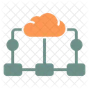 Speicher Netzwerk Cloud Icon