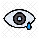 Lagrima Ojo Alergia Icono