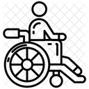 Lahmung Hemiplegie Lahmung Symbol