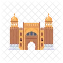 Lahore Fort Sheesh Mahal Mughal Monument Icon