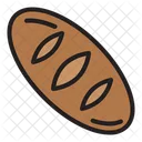 Laib Brot Essen Symbol