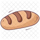 Baguette Laib Brot Fruhstuck Symbol