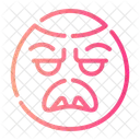 Laid Emojis Monstre Icône