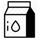 Lait Faible En Gras Icône